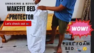 Кровать Wakefit + 100% водонепроницаемый наматрасник | 100% чистая пена | ортопедическая поддержк...