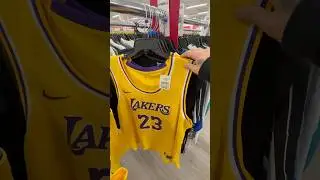 LeBron James Lakers jerseys at Burlington!! 🏀👑 #burlingtonfinds #basketball #lakers #lebronjames