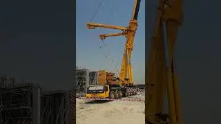 liebherr ltm 1500 8.1 percast panel erication