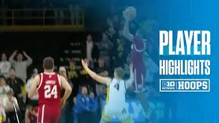 Brice Williams Highlights vs. Iowa | Nebraska Basketball | 01/07/2025