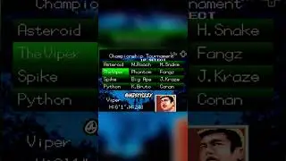 Natsume Championship Wrestling SNES Full Roster 🤼&zwj;♂️