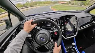 2025 Subaru WRX tS - POV Quick Track Driving Impressions (Road America)