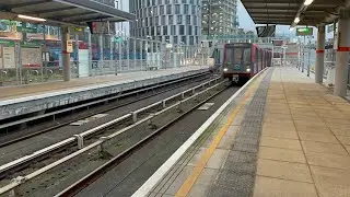 DLR Journey in Unit 01 Stratford to Stratford International