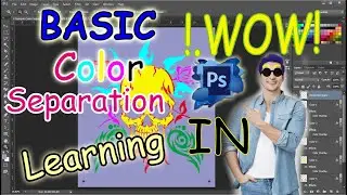 Basic  in photoshop cs6 using colors  Separation