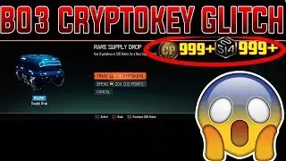 BO3 CRYPTOKEY GLITCH! BO3 SUPPLY DROP GLITCH|Get UNLIMITED CRYPTOKEYS!(BO3 Glitches)(Not clickbait)
