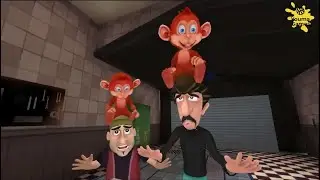 Scary Robber Home Clash. Monkeying Around. The Robbers Heist attempts Lead To An Unexpected Surprise