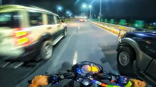 Overtake 2 scorpio || pulsar NS 160 High speed || atal path patna