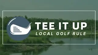 1st - Local Golf Rule and Drop Point Tip