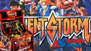 Violent Storm, playing on arcade geeks arcade machine 4K