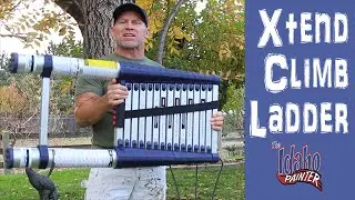 ЛЕСТНИЦА XTEND CLIMB. Компактная раздвижная лестница длиной 20 футов. Лучшая лестница на свете.