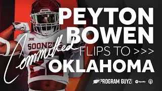 PEYTON BOWEN FLIPS & SIGNS TO OKLAHOMA! SOONERS LAND 5-STAR SAFETY TO ADD TO 2023 CLASS!