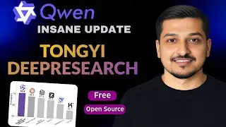 НОВЫЙ БЕСПЛАТНЫЙ Tongyi DeepResearch от Qwen &mdash; это просто БЕЗУМИЕ! 🚀 | Превосходит OpenAI, Claude...