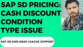 SAP SD Pricing: проблема типа условия скидки при оплате наличными