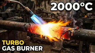 This Burner Reaches 2000&deg;C 🔥 Extreme Fire Test