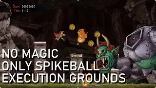 Ghosts N' Goblins Resurrection | Execution Grounds | No Magic, Only Spikeball | 돌아온마계촌 처형장 스파이크볼 원코인