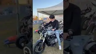 Asti Benda moto 125 prova cinese di Milano azzurra pearl grey accensione bicilindrico