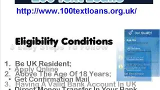 Text Loans, 100 Text Loans