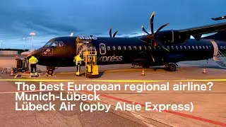 Flight Report: L&uuml;beck Air (opby Alsie Express) Munich-L&uuml;beck ATR 72-500