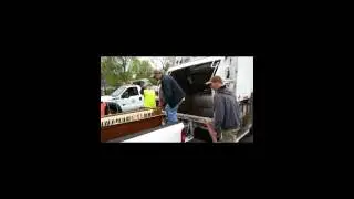 Trash Truck Eats a Piano