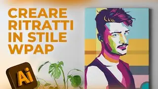 Come creare un ritratto in stile WPAP con Adobe Illustrator - Guida completa
