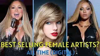 Top 10 Best Selling Female Artists (Digital Singles Sold)