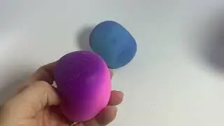 Needoh mello Mallo color changing stress ball with UV black light