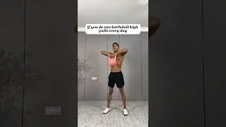 No Running, No Jumping&mdash;Total Body Home Workout with One Kettlebell! #exercise #abs#sports