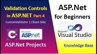 Validation Part-4 | CustomValidator | Client Side Validation