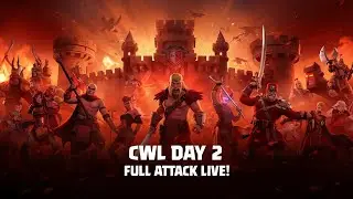 CWL Day 2 – Live War Attacks! | Clash of Clans CWL Full Battle Stream