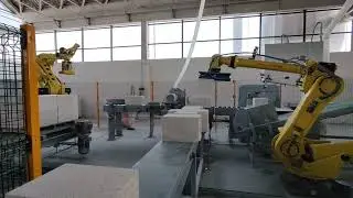 Linea taglio mattoni