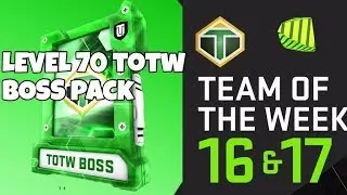 MUT LEVEL 70 REWARDS! FULL TOTW BOSS PULL MADDEN 19 ULTIMATE TEAM PACK OPENING