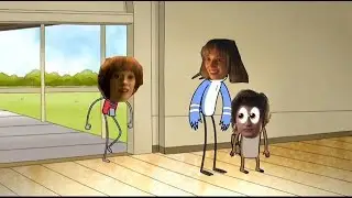 Escena del caballo de fiesta Un Show M&aacute;s versi&oacute;n Stranger Things