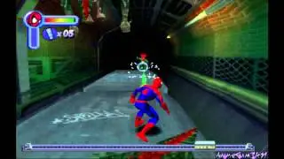 Spider-Man PS1 Gameplay #4 [Venom Sewer Chase]