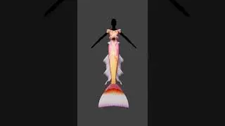 Creating CC from the live action movie the little mermaid 2023 in the sims 4