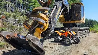 ATV-Dirtbike Head on Crash! Tansky Trails! Both OK, Turned out we know each other! Wipe Out Skills!