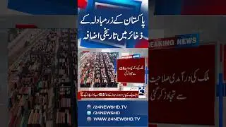 Pakistan Forex Reserves Hit $21.1bn, Highest Since 2022 - 24 News HD