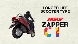 MRF Zapper C1 | Longer life Tyre for Scooters