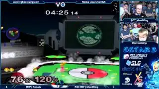 Mew2king's comebacks at SKTAR 3
