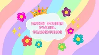 GREEN SCREEN PASTEL TRANSITIONS | FREE | AESTHETIC | Love, Juls