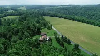 Home on 166 acres in Corning, NY
