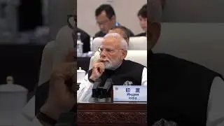 PM Modi attends SCO summit with world leaders in Tianjin, China | #shorts