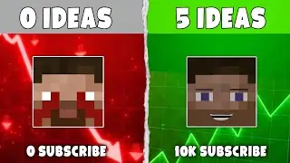Top 5 Trending Topic Ideas For Minecraft In 2024 ✅ | Trending Ideas For All Small Content Creator 🎯