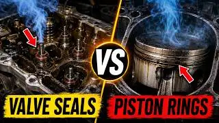 Signs of bad piston rings or valve seals symptoms? Causes, Smoke Test & Fixes