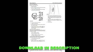 MG ZS EV 2019-2022 Workshop Manual PDF English download in description