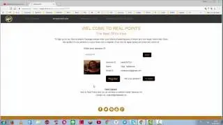 #REALPOINTS.  Как правильно  зарегистрироваться.