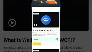 Binance Learn & Earn Wallet connect WCT Quiz Answers #binance #learnandearn #wct #binancequiz
