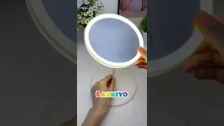 Led mirror touch sensor | Led lighting mirror #mirror #ledmirror #shorts #gadgets