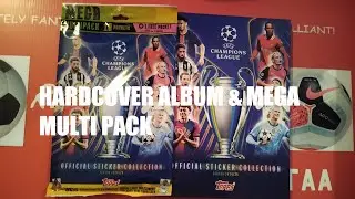 ***NEW 1ST LOOK*** TOPPS CHAMPIONS LEAGUE STICKERS 2025 ***HARDBACK ALBUM & MEGA MULTI PACK***