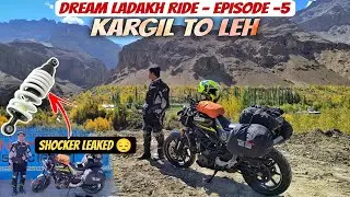 KARGIL TO LEH | DREAM LADAKH RIDE | EPISODE -5 | bikerboyshabbir