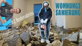 Estrich Rausrei&szlig;en aus unserer 70er Jahre-Wohnung #2